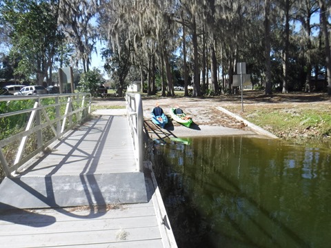 paddling Dora Canal, kayak, canoe