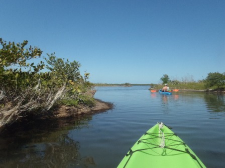 paddling Merritt Island National Wildlife Refuge, kayak, canoe