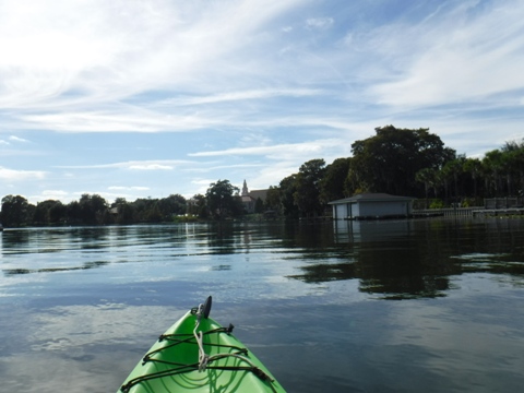 paddling Winter Park Chain of Lakes