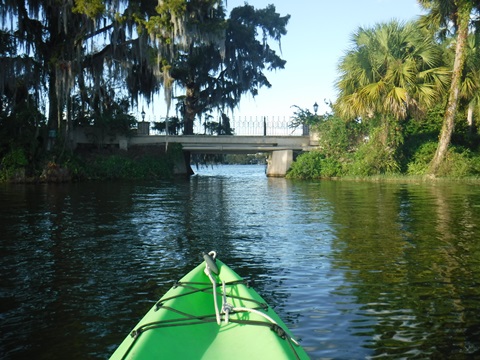 paddling Winter Park Chain of Lakes