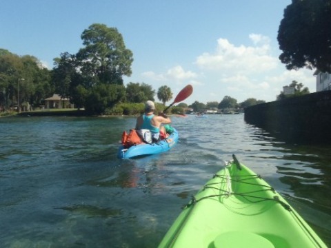 paddle Crystal River, Kings Bay, kayak, canoe