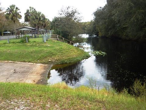 paddling Suwannee River, Hinton Landing