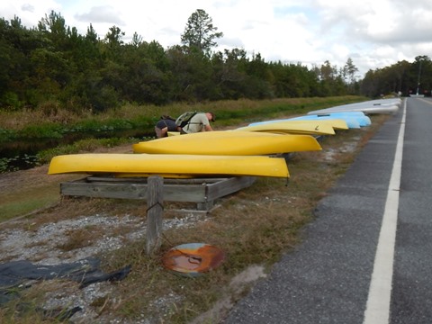 paddling Suwannee River, Stephen C. Foster SP, Georgia