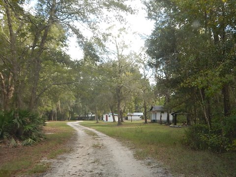 paddling Suwannee River, Griffis Fish Camp