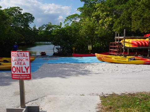 paddle Oleta River, south Florida
